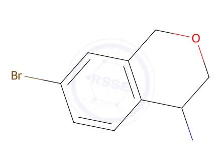 Chemical structure of 7-Bromoisochroman-4-amine