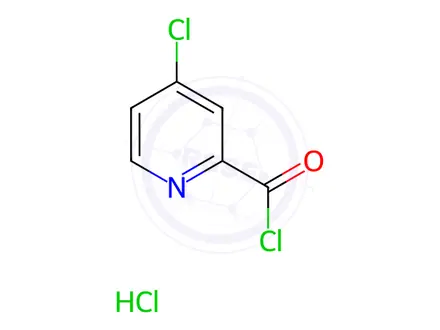 Chemical structure of 4-Chloropicolinoyl chloride Hydrochloride