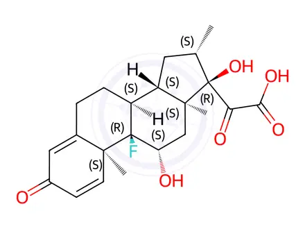 Chemical structure of Betamethasone Impurity 209