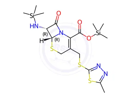 Chemical structure of Cefazedone Impurity 23