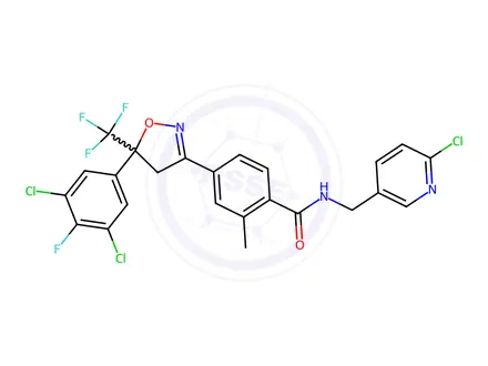 Chemical structure of Fluralaner Impurity 151