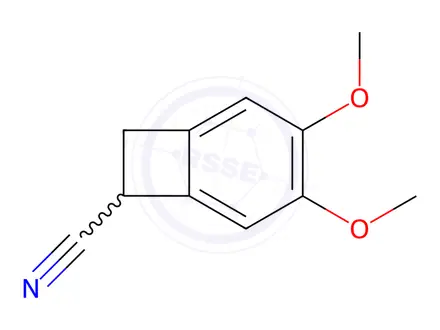 Chemical structure of 4,5-dimethoxy-1-cyanobenzocyclobutane