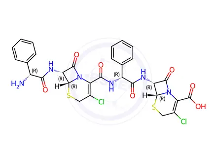 Chemical structure of Cefaclor Dimer