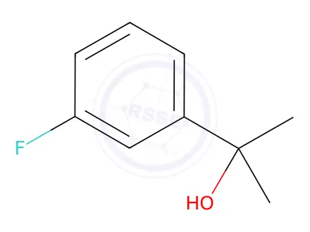 Chemical structure of 2-(3-Fluorophenyl)propan-2-ol