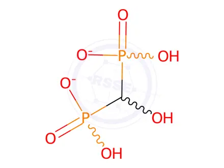 Chemical structure of Disodium [hydroxy(phosphono)methyl]phosphonate