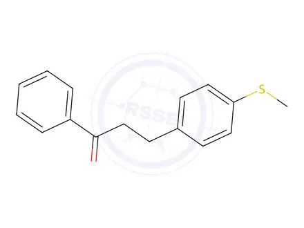 Chemical structure of 3-(4-Thiomethylphenyl)propiophenone