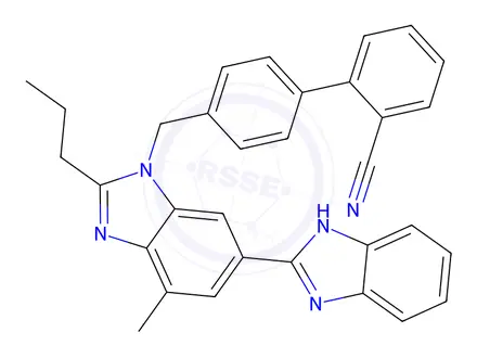 Chemical structure of Telmisartan Impurity 106