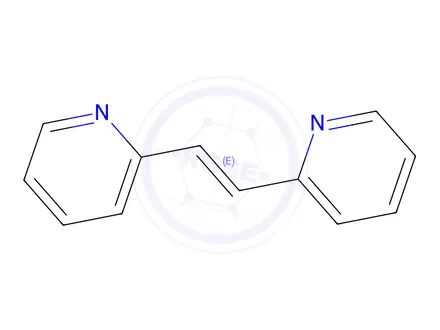 Chemical structure of (E)-1,2-Bis(2-pyridinyl)ethene