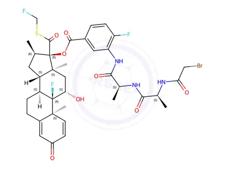 Chemical structure of Glucocorticoid receptor modulator 4