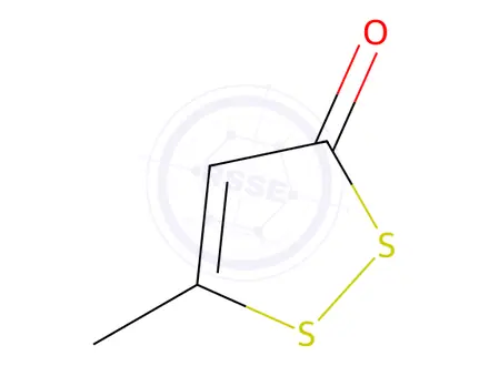 Chemical structure of 5-Methyl-3H-1,2-dithiol-3-one