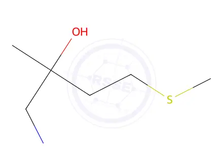 Chemical structure of 1-amino-2-methyl-4-(methylthio)butan-2-ol