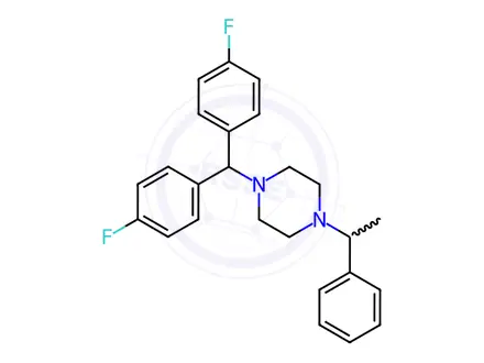 Chemical structure of Flunarizine Impurity 21