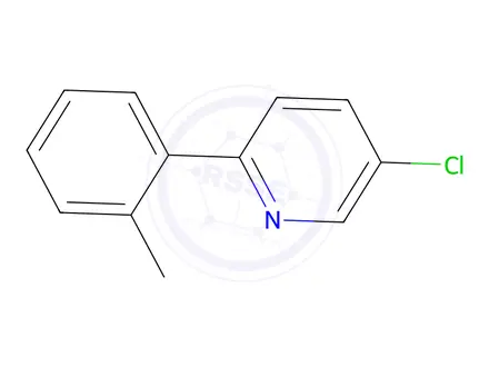 Chemical structure of 5-Chloro-2-(o-tolyl)pyridine