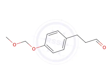 Chemical structure of 3-(4-(Methoxymethoxy)phenyl)propanal