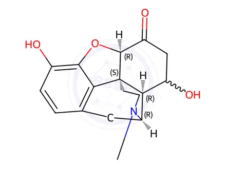 Chemical structure of 8-Hydroxyhydromorphone