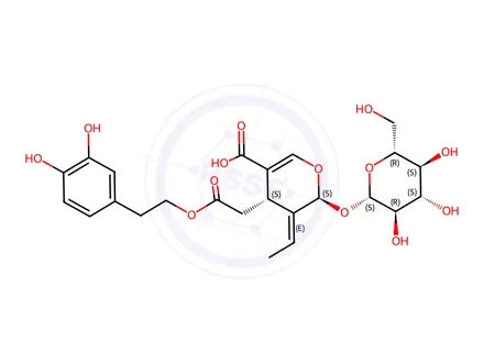 Chemical structure of Demethyl Oleuropein