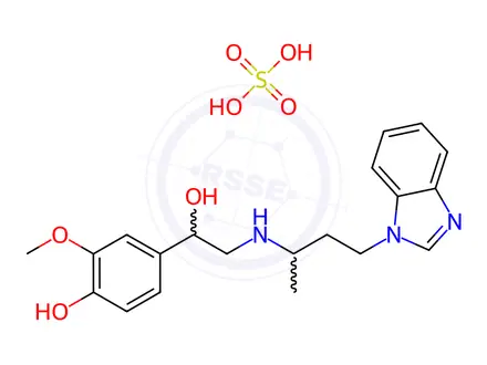 Chemical structure of Imoxiterol Sulfate