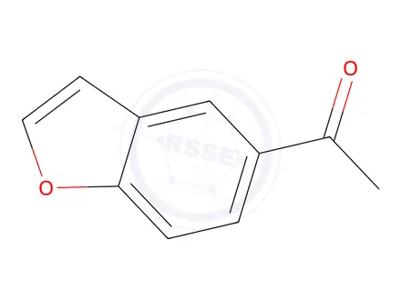 Chemical structure of 1-(Benzofuran-5-yl)ethan-1-one