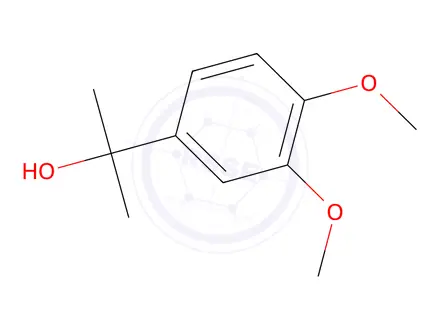 Chemical structure of 2-(3,4-Dimethoxyphenyl)propan-2-ol