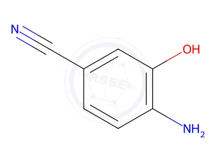 Chemical structure of 4-Amino-3-hydroxybenzonitrile