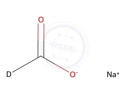 Chemical structure of Sodium formate-d1