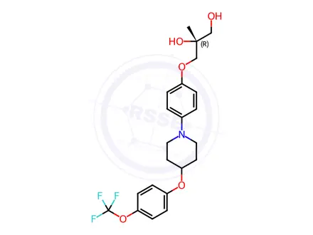 Chemical structure of Delamanid Impurity 29