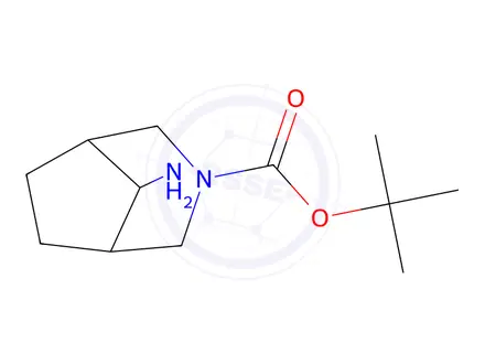 Chemical structure of 8-AMino-3-Boc-3-azabicyclo[3.2.1]octane