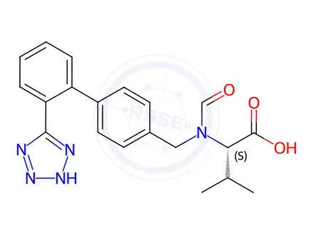 Chemical structure of Valsartan Impurity 90