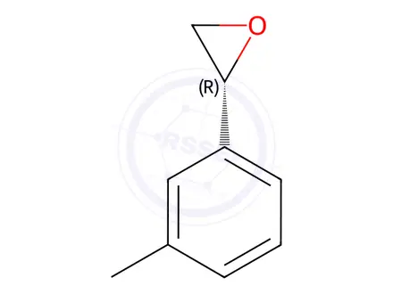 Chemical structure of Oxirane, 2-(3-methylphenyl)-, (2R)-