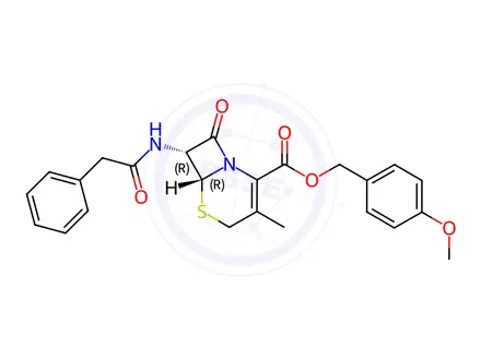 Chemical structure of 7-ADCA Impurity 1