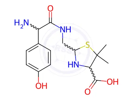 Chemical structure of Amoxicillin Impurity 77