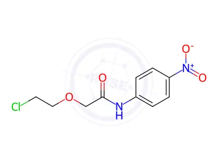 Chemical structure of 2-(2-Chloroethoxy)-N-(4-nitrophenyl)acetamide