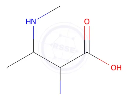 Chemical structure of 2-amino-3-N-methylaminobutyric acid
