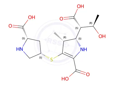 Chemical structure of Ertapenem M1