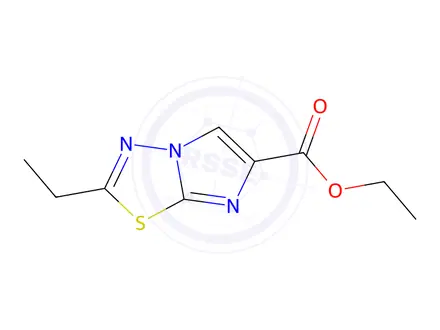 Chemical structure of Ethyl 2-ethylimidazo[2,1-b][1,3,4]thiadiazole-6-carboxylate