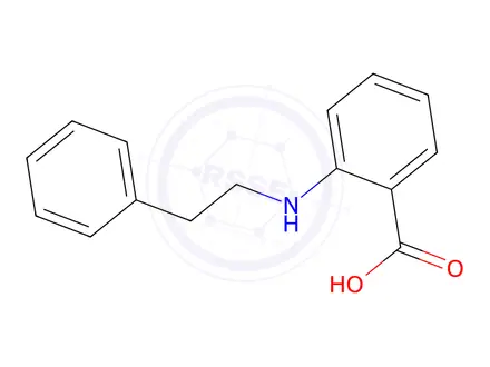 Chemical structure of ENFENAMIC ACID
