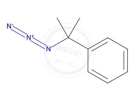 Chemical structure of α,α-Dimethylbenzyl azide