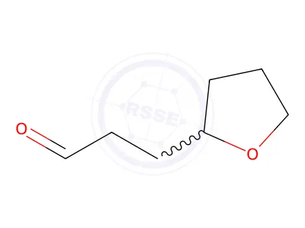 Chemical structure of 3-(oxolan-2-yl)propanal