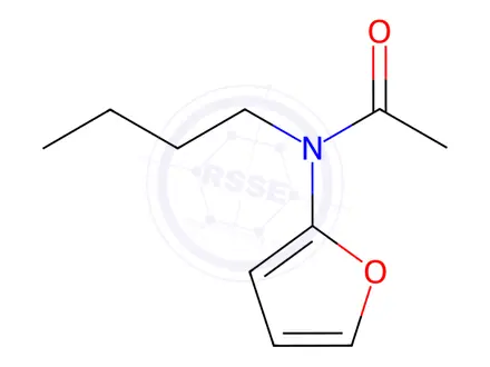 Chemical structure of N-Butyl-N-(furan-2-yl)acetamide