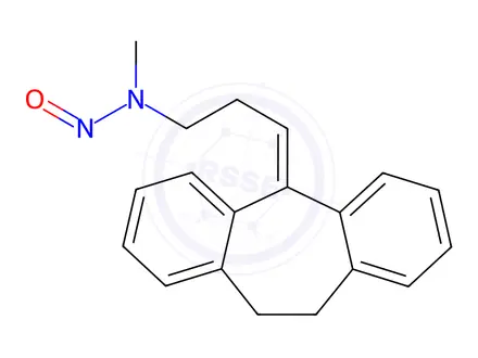 Chemical structure of N-Nitroso Nortriptyline