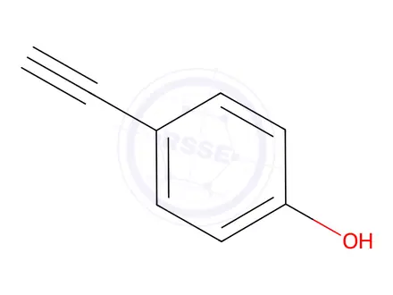 Chemical structure of 4-Ethynyl-phenol