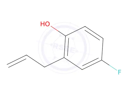 Chemical structure of 4-Fluoro-2-(prop-2-en-1-yl)phenol