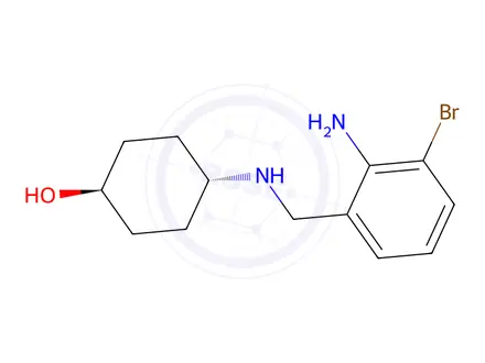 Chemical structure of Ambroxol Impurity 86