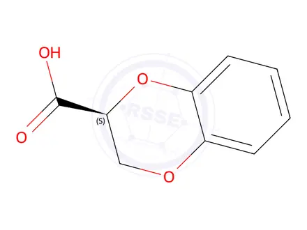 Chemical structure of (S)-2,3-Dihydrobenzo[1,4]dioxine-2-carboxylic Acid