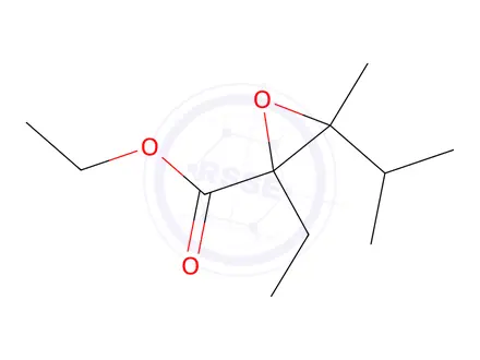 Chemical structure of Ethyl 2-ethyl-3-isopropyl-3-methyloxirane-2-carboxylate