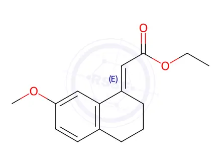 Chemical structure of Agomelatine Impurity 73