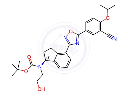 Chemical structure of Ozanimod Impurity 67