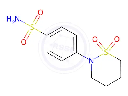 Chemical structure of Sulthiame