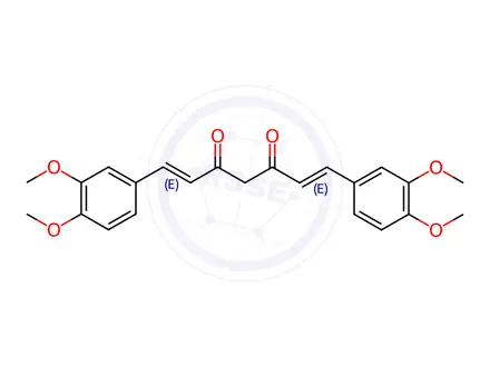 Chemical structure of Dimethoxycurcumin