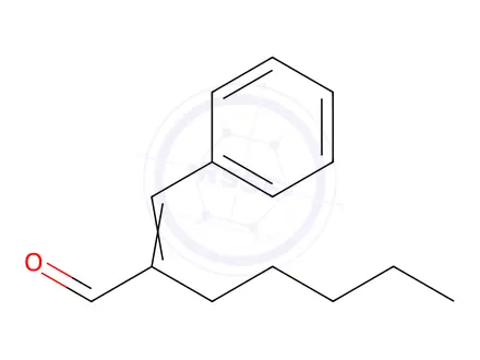Chemical structure of α-Amylcinnamaldehyde